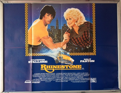 Cinema poster rhinestone - poster:, 1984