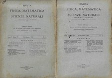 Rivista di Fisica, Matematica