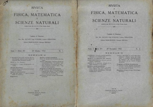 Rivista fisica matematica - rivista, fisica,
