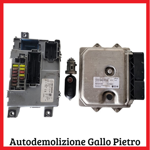 Kit chiave accensione fiat - chiave,