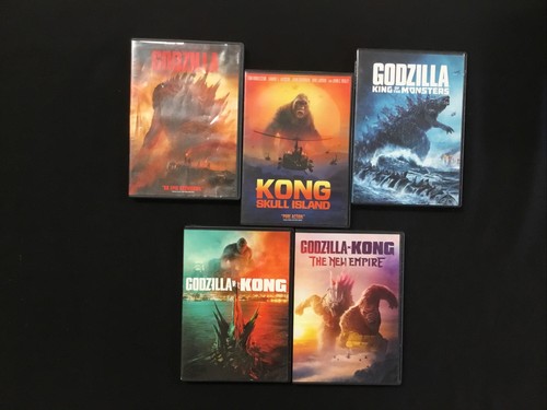 Monsterverse dvd lot - 5,