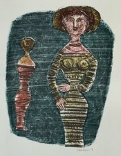 Massimo Campigli (Warhol chagall Guttuso Mirò Picasso dali turcato sassu sughi)