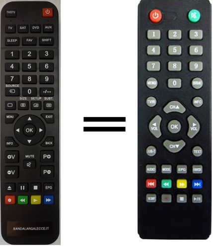 Telecomando gia programmato - telecomando,