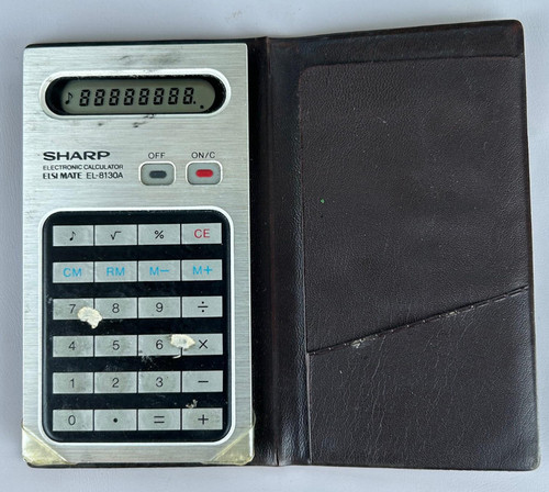 Calcolatrice vintage sharp - calcolatrice,