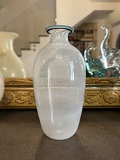 vasetto Murano mezza filigrana