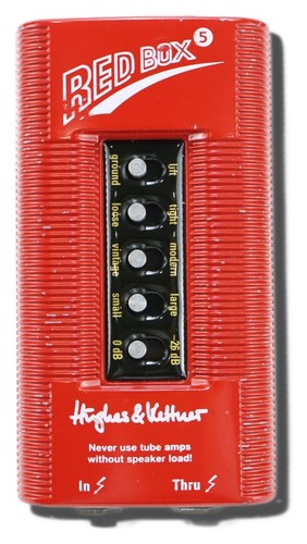 Hughes kettner red box - red, di