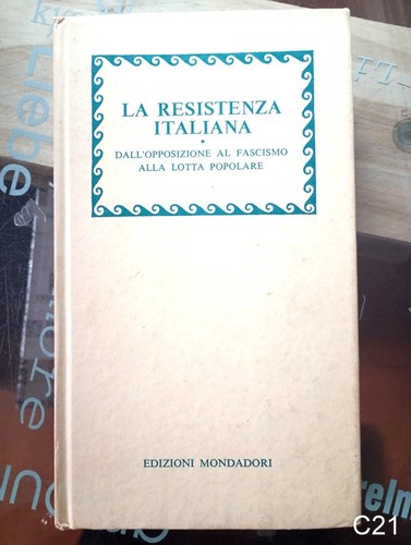 Resistenza italiana libro - italiana,