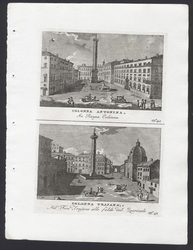 Colonne antonina traiana - colonne,