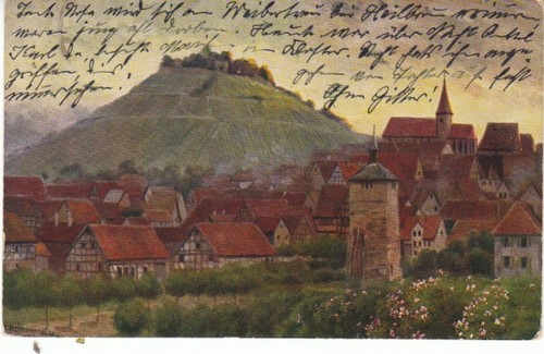 Weinsberg con rovine - weinsberg,