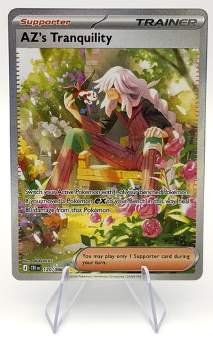 Carta pokemon tranquility - carta, az