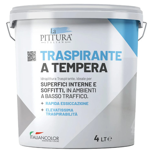 Pittura traspirante tempera - traspirante, a