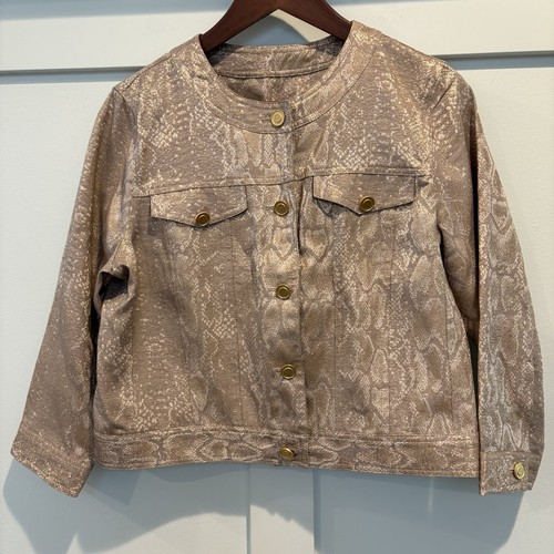 Giacca donna stampa - , pelle