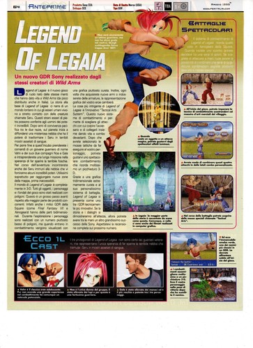 Legend legaia magazine - legaia,