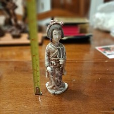 antico okimono statua cinese