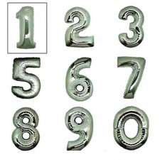 PALLONCINO NUMERO 3 ARGENTO