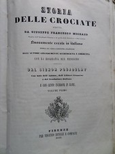 RARO STORIA DELLE CROCIATE DI