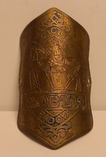 ROBUR PADOVA FREGIO STEMMA BICI EPOCA BICICLETTA HEAD BADGE BICYCLE