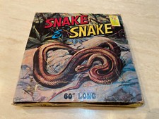 Rarissimo serpente in gomma