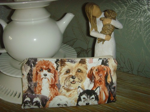 Borsa portamonete cotone - portamonete,
