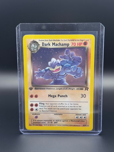 Dark machamp holo raro - dark,