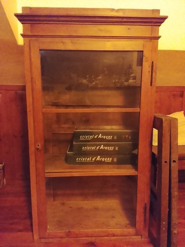 Credenza vetrina antica - credenza,