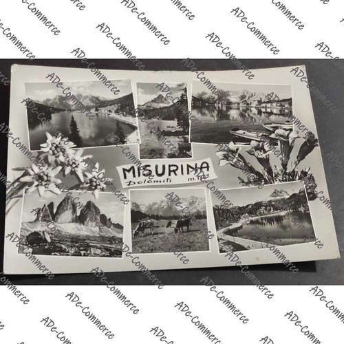 Cartolina misurina dolomiti - cartolina,