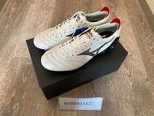 MIZUNO MORELIA NEO IV JAPAN P1GA2330 09 Super White Pearl × Black nuovo con scatola