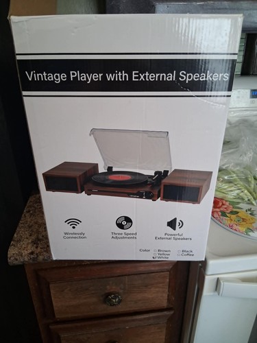 Giradischi vintage vinile - vintage, in