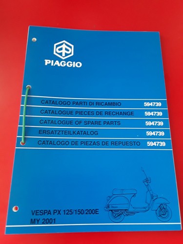 Catalogo ricambi piaggio - catalogo, vespa