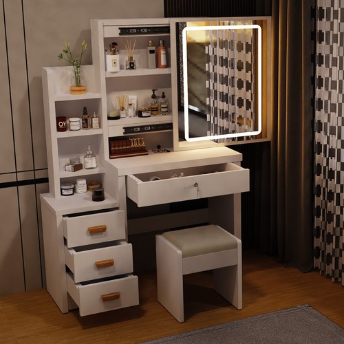 Tavolo trucco con specchio - tavolo,