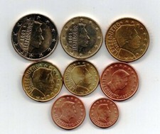 mz 12 LUSSEMBURGO LETZEBUERG 2002 otto monete divisionali mai circolate