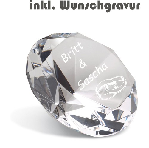Vetro cristallo diamante incl - cristallo,