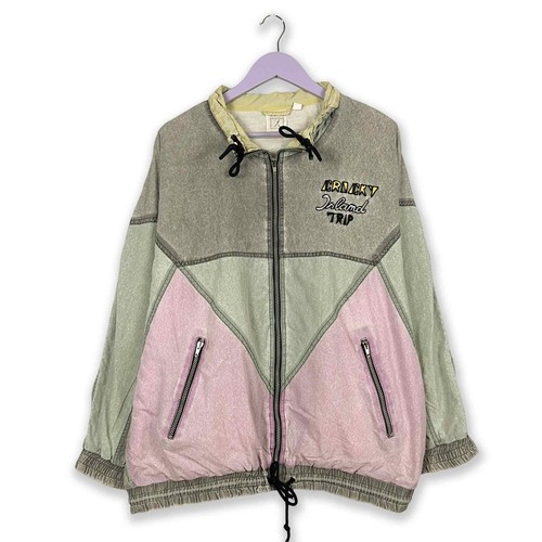Giacca vento vintage crazy - a,