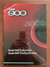 Brochure / depliant Saab 900