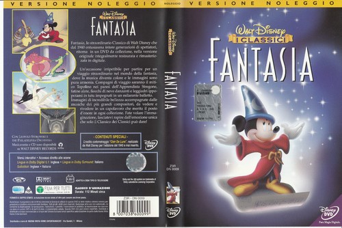 Fantasia dvd ex - -,