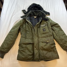 RefrigiWear Mens IronTuff Ice Parka with Hood Water-Resistant Insulated Coat Lg