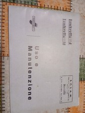 Libretto Uso Manutenzione
