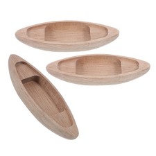 3 modelli di canoa in legno in