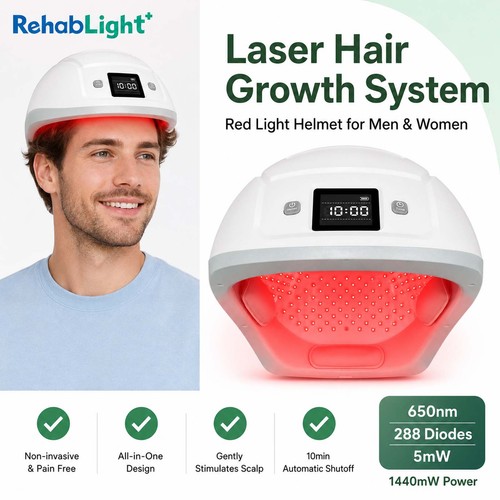 Casco crescita capelli luce