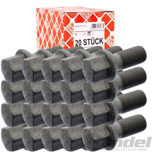 20x febi bulloni ruota - bulloni, cerchi