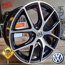 ALPH KIT 4 Cerchi In Lega 18" Compatibili con Volkswagen Golf Mk 5 6 7 8 GTI GTD
