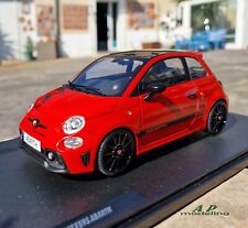 modellino auto scala 1/18 fiat f595 abarth modellini della 500 solido die cast