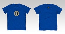 T-shirt numero 73 Big Bang Theory ispirata allo Sheldon Cooper Tees Bazinga 