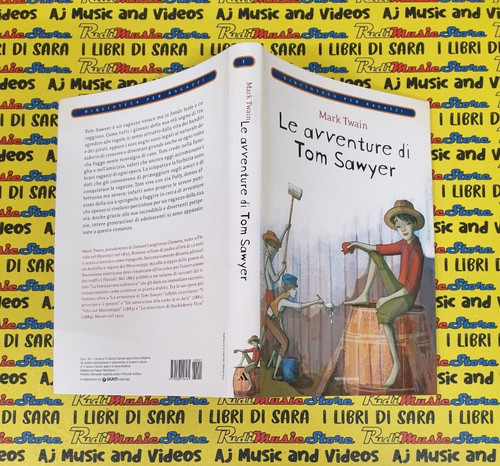 Book libro avventure tom - le,