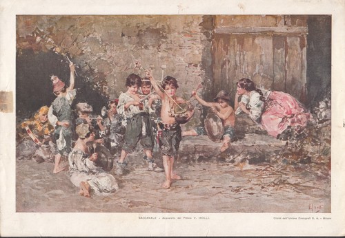 Stampa antica colori 1900 - stampa,