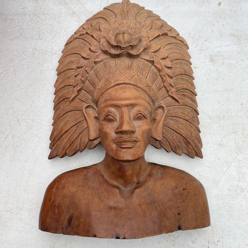 Bali testa busto donna - dea, in