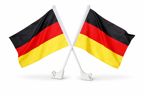 Bandiera auto deluxe germania - auto,