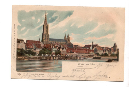 12959 saluti ulm 1900 - 12959,