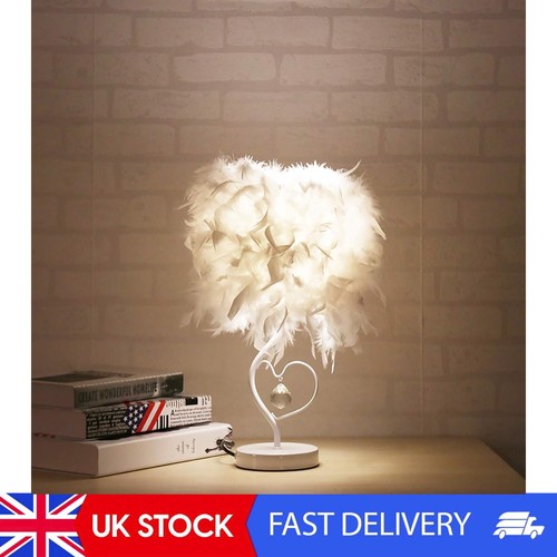 Feather bedside lamp - feather,