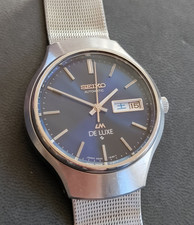 Seiko LM Deluxe 5626-8150 quadrante blu sunburst, dal 01/1976, movimento JDM, KS